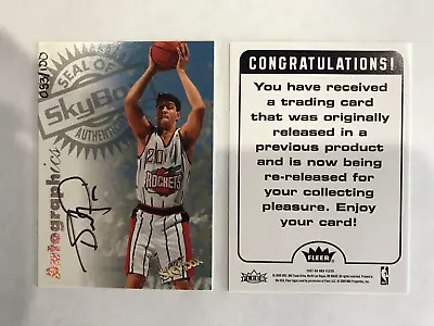 Brent Price 1997-98 Skybox Autographics Auto CENTURY MARKS /100 BUYBACK SSP RARE • $400