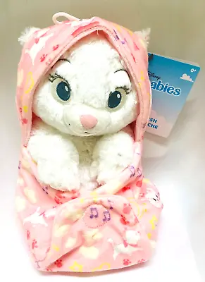 BNWT Disney Babies The Aristocats - Marie In A Blanket Pouch 10  Plush Toy • $44.95