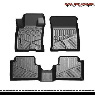 Car Floor Mats Liner Set For Ford Maverick (Hybrid Models) 2022-2024 2 Row Black • $62.69