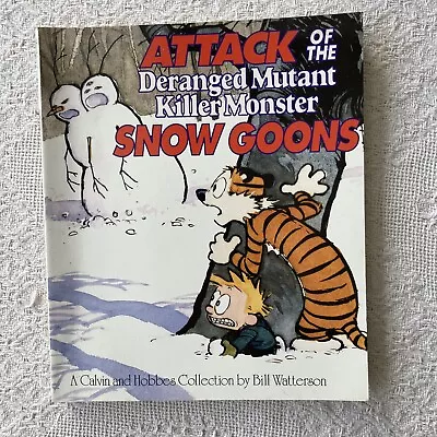 £5 • Buy ATTACK Of The SNOW GOONS  Calvin And Hobbes By Bill Watterson NEW