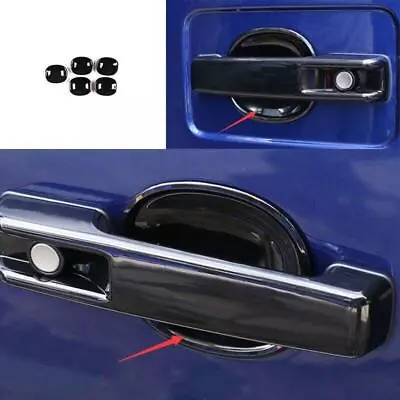 Fit For Benz G-Class Exterior Outside Door Bowl Cover Trim 2019-2022 Gloss Black • $80.08