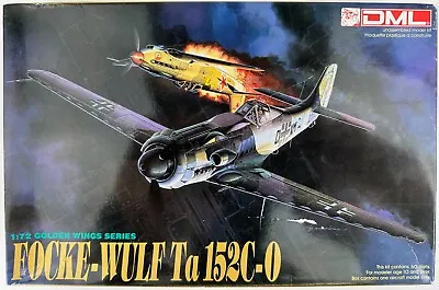 Focke-Wulf Ta152C-O 1:72 DML 5007 Unassembled Model Kit NEW Open Box • $18.67