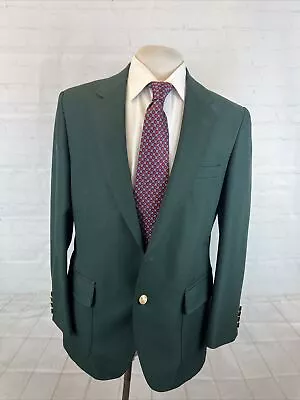 SPRING/SUMMER Custom Made Men's Forest Green Blazer 40R $595 • $60.02