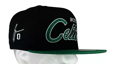 Mitchell & Ness NBA Boston Celtics Team Script Jayson Tatum Auto Snapback Hat • $34.99