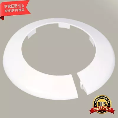 Toilet Waste Pipe Cover / WC Soil Pipe Collar 110mm (4 Inch) White Talon PC110WH • £6.89