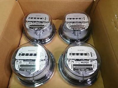 4 NEW Elster AB1 Kilo WattHour Meter: Class 100 Volts 240 Cycle 60 Form 2S • $85