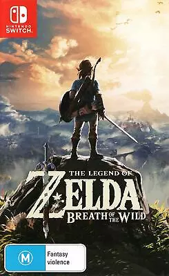 The Legend Of Zelda Breath Of The Wild Nintendo Switch RPG Action Adventure Game • $99