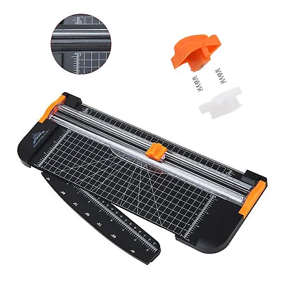 Heavy Duty A4 Photo Paper Cutter Guillotine Card Trimmer Ruler Home Office Tool • £8.99