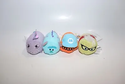 Disney Store Monsters Inc Mini Tsum Tsum Plush Set Of 4 • $22.49