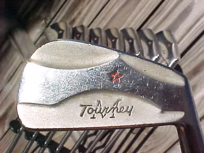 Matched Set MacGregor Tourney MT2 Golf Clubs Forged Tour Blades Irons 2 Thru 9 • $120