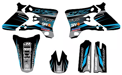 Yamaha Sector Team Graphics Mx Decals 21 Mil Yz250f Yz450f Yzf250 2003 2004 2005 • $65.96