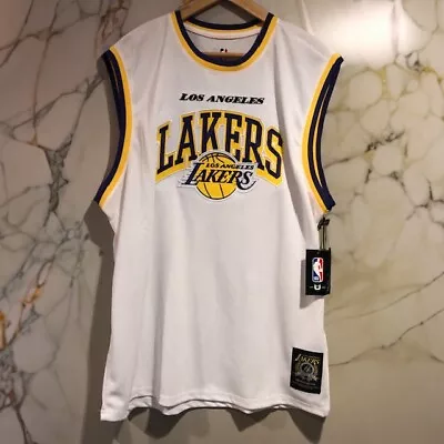 Classic White-Los Angeles Lakers (NBA) Tank Top Men's X-Large (New)- • $29.95