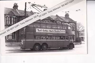 London Transport - M1 Type Trolley Bus - No. 1537 - Route 699 - Photo  # B13375 • £1