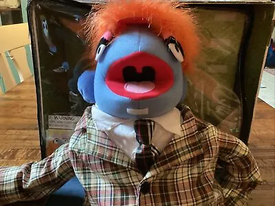 Disney The Muppets Whatnot Workshop FAO Schwartz Large Handpuppet Blue • $44