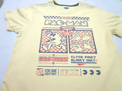 Pac Man Fight Night Video Game Retro Old Navy T-Shirt   Size Medium • $12.99