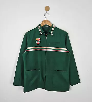 Vintage Japanese Brand Uniform Work 7 Eleven Full Zipper Jacket • $99