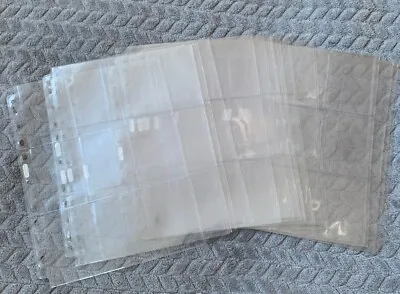 15X Ultra Pro Sleeves 9-Pocket Platinum Clear *see Desc* - FAST UK DISPATCH • £7.99