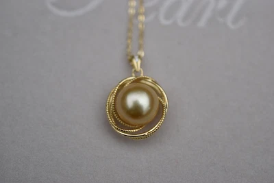 £95 • Buy South Sea Golden Pearl Necklace