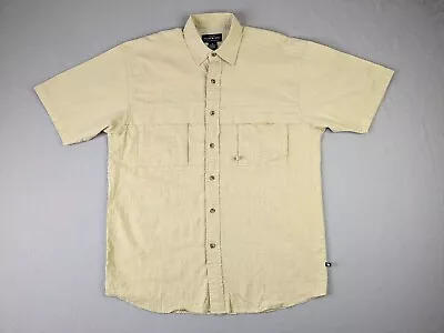 Moose Creek Vented Finishing Shirt Adult Large Yellow Tan • $2.64