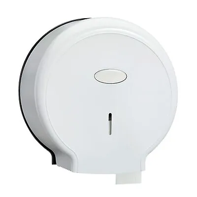 $27.81 • Buy (White )Jumbo Toilet Paper Roll Dispenser Punch Free Waterproof Wall Mount SL