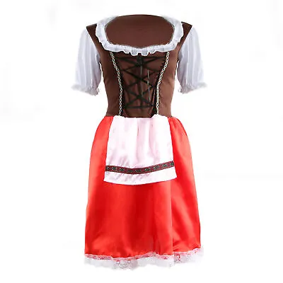 £17.99 • Buy Ladies Bavarian Costume Oktoberfest Fancy Dress German Beer Festival Germany