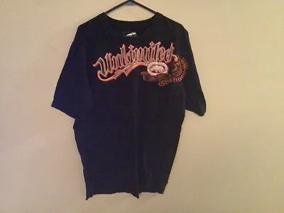 Ecko Unltd Pre-owned T-Shirt 2XL Black   Free S/H • $22.95