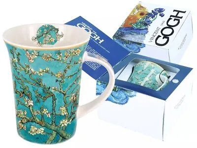 Blossoming Almond By Vincent Van Gogh Porcelain Mug In Gift Box 12oz Art Mug • $24.26