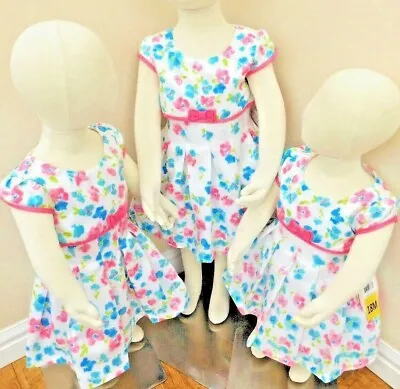  Jona Michelle Girls Baby/infant Special Occasion Party Dress 6/18 Month Bnwt • £10.99