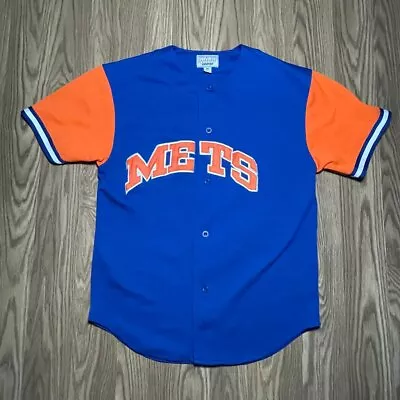 Vintage Started New York Mets Mike Piazza Jersey Size M Medium MLB NYM • $24.95
