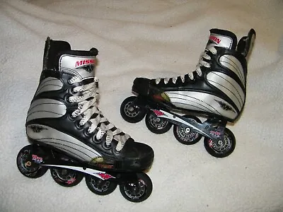 Mission Hi-lo 500 Helium Roller Hockey Inline Skates Roller Blades Size 8 E • $99.99