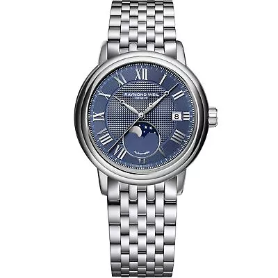 Raymond Weil 2879-ST-00508 Men's MAESTRO Blue Dial Automatic Watch • $585.90