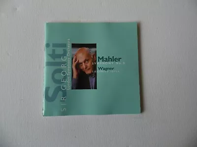 Mahler: Symphony No.9 - Wagner: Siegfried Idyll - Solti - LSO - Double CD (5). • £19.95