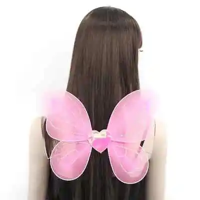 .Very Small Butterfly Fairy Wings For Girls Fancy Dress Dressing Up UK Seller. • £6.99