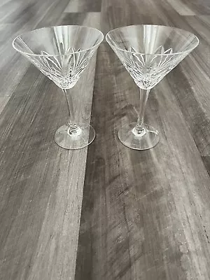 Waterford Marquis Set Of 2 Martini Glasses • $40