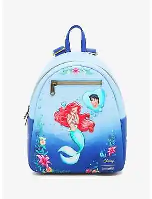 Disney Loungefly Little Mermaid Ariel Daydreaming Of Prince Eric Mini Backpack • $59.99