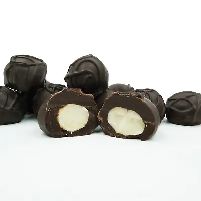 Philadelphia Candies Macadamia Nuts Dark Chocolate Covered 1 Pound Gift Box • $24.95