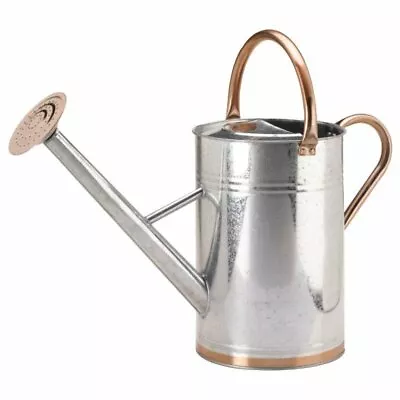 Large Durable Garden Watering Can 9 Litre Galvanised Steel • £32.99