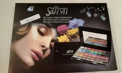 Saffron 48 Colour Cream Eye Shadow Gift Set Hot Buy Last One • £11.99