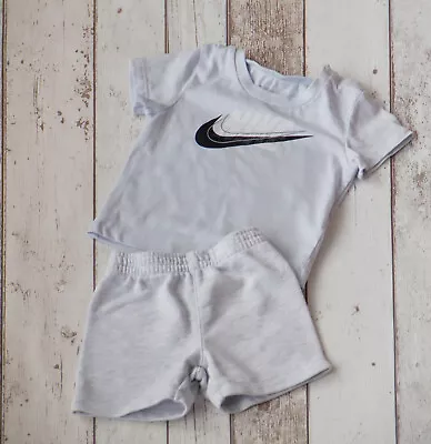 ** FAB Baby Boy Shorts & T-Shirt Set - Nike (6 Months) ** • £4.50