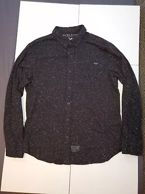 Marc Ecko Men's Long Sleeve Button Up Shirt Large Cut And Sew • $10