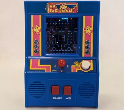 Basic Fun Arcade Classics Ms Pac-Man Retro Mini Arcade Game Handheld Bandai 2018 • $17.99