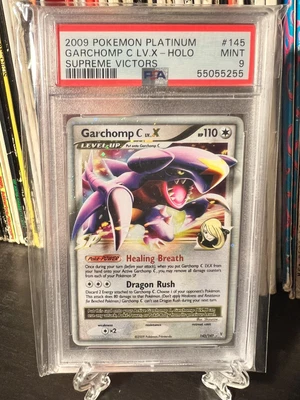 $0.99 • Buy Pokemon Platinum Garchomp C Lv.x #145 - Holo Supreme Victors Psa 9