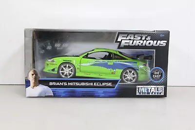 Metals Die Cast - Brain's Mitsubishi Eclipse - The Fast And The Furious • $22.87