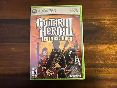 Guitar Hero III: Legends Of Rock (Xbox 360 2007) - Sealed • $40