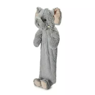 Warmies Cozy Plush Elephant Novelty Cover Long PVC 1.5L Childs Hot Water Bottle • £19.85