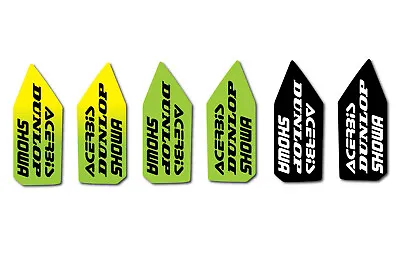 Kawasaki Fork Guard Graphics KX250F 2017-23 KX450F 2016-23 MOTOCROSS MX DECAL • $14.95