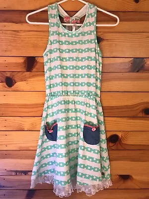 Matilda Jane Lakeside Dress EUC Girls 435 Happy And Free Size 12 • $34.99
