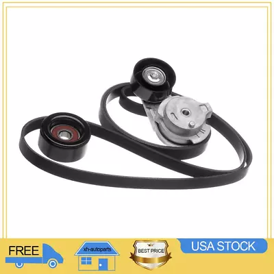 For Buick Chevy GMC Olds Gates Serpentine Accessory Belt Drive Component Kit XH • $131.71