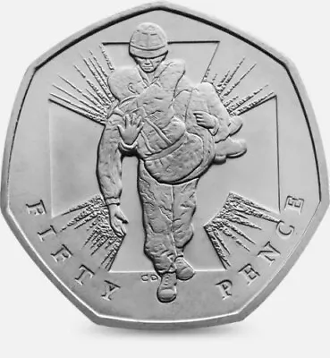 Rare 50P Coin - Solder  2006  50 Pence - Circulated • £3.19