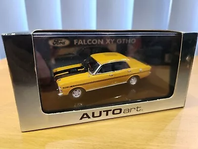 1:43 Ford Falcon XY GTHO Phase 3 Yellow Ochre Biante Autoart Diecast Model • $125